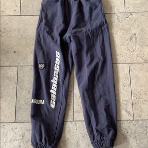 Yeezy Calabasas sweat pants, Grey size small